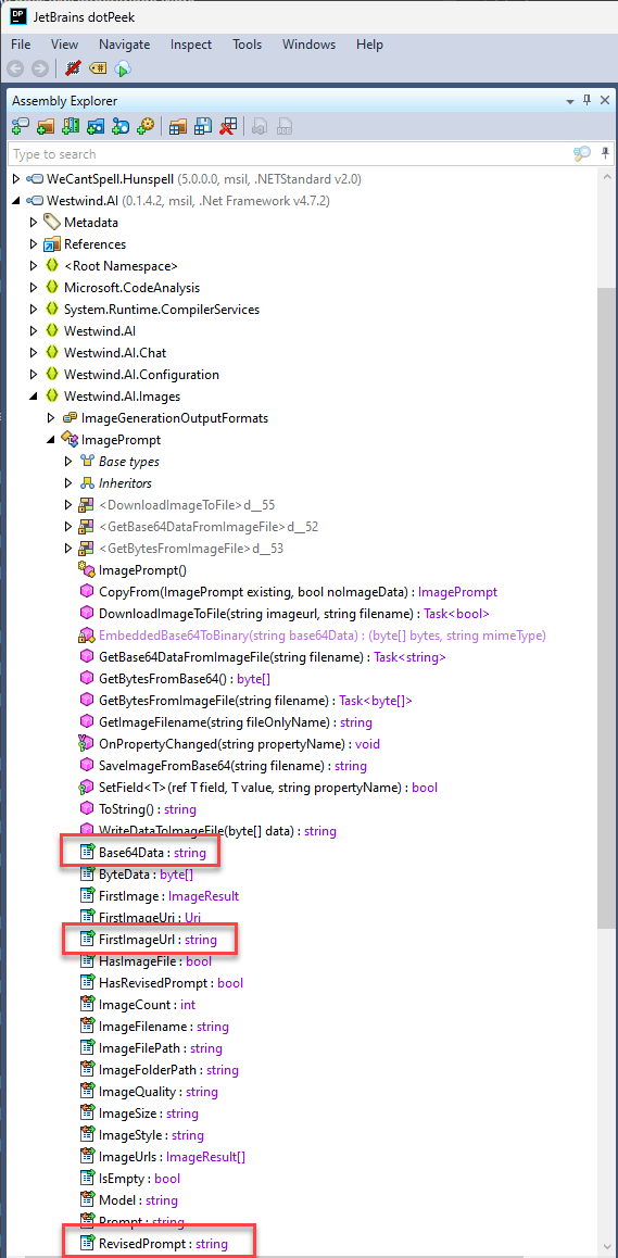 Image Prompt In Dot Peek Decompiler